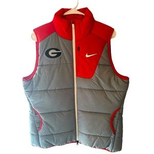 Georgia Bulldogs Nike Puffer Vest